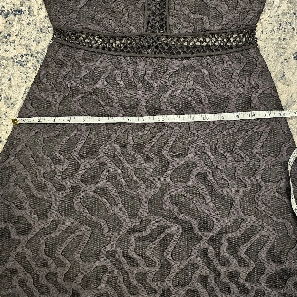 ZAC Zac Posen Zanya Long Sleeve Jacquard Cocktail Dress - Picture 9 of 9